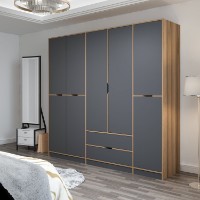 Dulap Hanah Home Elina Anthracite Dore imaginea #3 — magazin online Desire.md