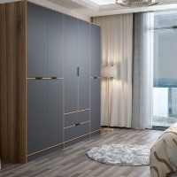 Dulap Hanah Home Elina Anthracite Dore imaginea #4 — magazin online Desire.md