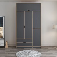 Dulap Hanah Home Elina Anthracite Dore