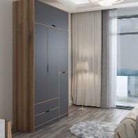 Dulap Hanah Home Elina Anthracite Dore imaginea #4 — magazin online Desire.md