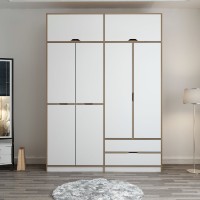 Dulap Hanah Home Elina White/Dore