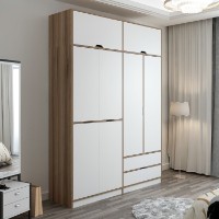 Dulap Hanah Home Elina White/Dore imaginea #2 — magazin online Desire.md