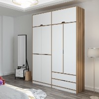Dulap Hanah Home Elina White/Dore imaginea #3 — magazin online Desire.md