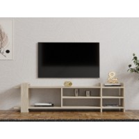 Comodă TV Hanah Home Zeyna Travertine imaginea #2 — magazin online Desire.md