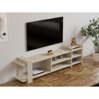 Comodă TV Hanah Home Zeyna Travertine imaginea #3 — magazin online Desire.md
