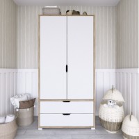 Dulap Hanah Home 1600-015 Walnut White