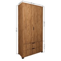 Dulap Hanah Home Atlas 1600-51 imaginea #10 — magazin online Desire.md