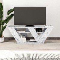 Comodă TV Hanah Home Pipralla Carrara Marble imaginea #2 — magazin online Desire.md