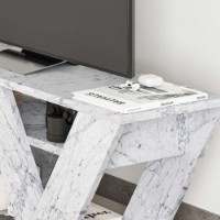 Comodă TV Hanah Home Pipralla Carrara Marble imaginea #3 — magazin online Desire.md