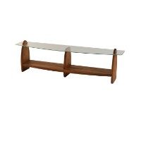 Comodă TV Hanah Home Surf Chesnut Transparent imaginea #8 — magazin online Desire.md