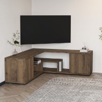 Comodă TV Hanah Home Rosa Antique Walnut imaginea #2 — magazin online Desire.md