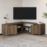 Comodă TV Hanah Home Rosa Antique Walnut imaginea #3 — magazin online Desire.md