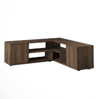 Comodă TV Hanah Home Rosa Antique Walnut imaginea #5 — magazin online Desire.md