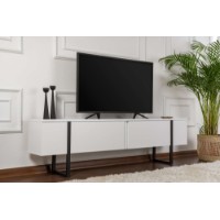 Comodă TV Hanah Home Serenity White Black