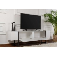 Comodă TV Hanah Home Serenity White Black imaginea #3 — magazin online Desire.md