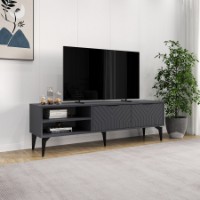 Comodă TV Hanah Home Regina Anthracite imaginea #2 — magazin online Desire.md