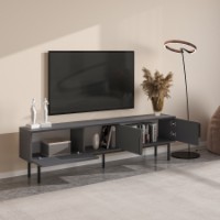 Comodă TV Hanah Home Ramsey Anthracite imaginea #3 — magazin online Desire.md