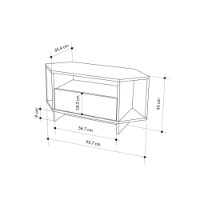 Comodă TV Hanah Home Viva Sapphire Oak imaginea #8 — magazin online Desire.md
