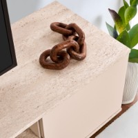 Comodă TV Hanah Home Veramont Mink Travertine imaginea #5 — magazin online Desire.md