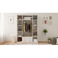 Dulap Hanah Home Diva Country Rb-063-01 White imaginea #3 — magazin online Desire.md