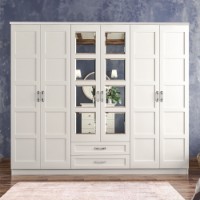 Dulap Hanah Home Cemre Rb-053 White imaginea #2 — magazin online Desire.md