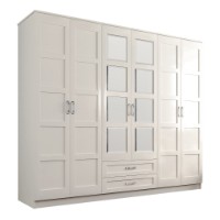 Dulap Hanah Home Cemre Rb-053 White imaginea #4 — magazin online Desire.md