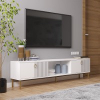 Comodă TV Hanah Home Paye White imaginea #2 — magazin online Desire.md