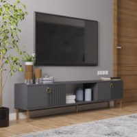 Comodă TV Hanah Home Paye Anthracite imaginea #2 — magazin online Desire.md