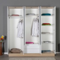 Dulap Hanah Home Base 6 White imaginea #4 — magazin online Desire.md