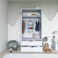 Dulap Hanah Home 1600-016 White imaginea #7 — magazin online Desire.md