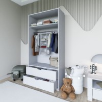 Dulap Hanah Home 1600-016 White imaginea #8 — magazin online Desire.md