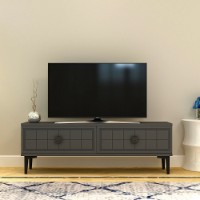 Comodă TV Hanah Home Yuka 120 Anthracite
