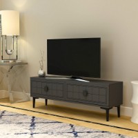 Comodă TV Hanah Home Yuka 120 Anthracite imaginea #2 — magazin online Desire.md
