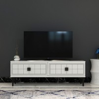 Comodă TV Hanah Home Yuka 120 White