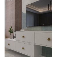 Comodă TV Hanah Home Zuzu Double White imaginea #6 — magazin online Desire.md