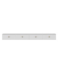 Comodă TV Hanah Home Zuzu Double White imaginea #7 — magazin online Desire.md