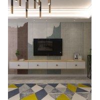 Comodă TV Hanah Home Zuzu Double Sapphire Oak White