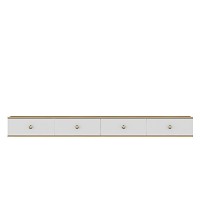 Comodă TV Hanah Home Zuzu Double Sapphire Oak White imaginea #7 — magazin online Desire.md