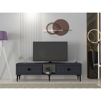 Comodă TV Hanah Home Yuka 150 Anthracite