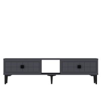 Comodă TV Hanah Home Yuka 150 Anthracite imaginea #3 — magazin online Desire.md