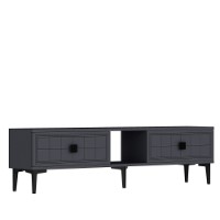 Comodă TV Hanah Home Yuka 150 Anthracite imaginea #4 — magazin online Desire.md
