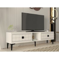 Comodă TV Hanah Home Yuka 150 White imaginea #2 — magazin online Desire.md