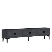 Comodă TV Hanah Home Yuka 180 Anthracite imaginea #4 — magazin online Desire.md
