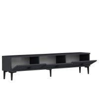 Comodă TV Hanah Home Yuka 180 Anthracite imaginea #5 — magazin online Desire.md
