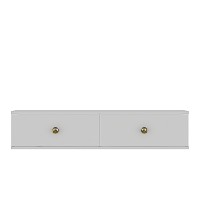 Comodă TV Hanah Home Zuzu 120 White Gold imaginea #4 — magazin online Desire.md