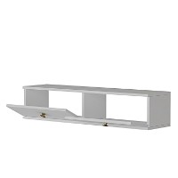 Comodă TV Hanah Home Zuzu 120 White Gold imaginea #5 — magazin online Desire.md