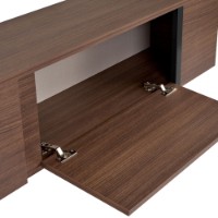 Comodă TV Hanah Home Onera Milano Walnut Black imaginea #4 — magazin online Desire.md