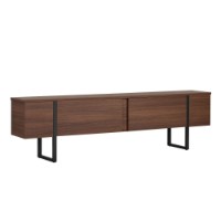 Comodă TV Hanah Home Onera Milano Walnut Black imaginea #6 — magazin online Desire.md