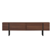 Comodă TV Hanah Home Onera Milano Walnut Black imaginea #7 — magazin online Desire.md
