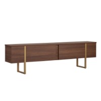 Comodă TV Hanah Home Onera Milano Walnut Gold imaginea #6 — magazin online Desire.md